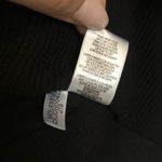 Calvin Klein Black and Gold  Ribbed Flyaway Jacket Size M Photo 5