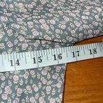 Francesca’s Mi Ami Floral Ruffle Chiffon Cottagecore Prairie Mini Dress Green Me Size M Photo 11