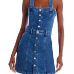 Abercrombie & Fitch Blue Denim Button Front Mini Dress XS Photo 0