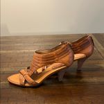 H.S Trask Woman’s Brown Strappy Heels Size 10 EUC Tan Photo 5