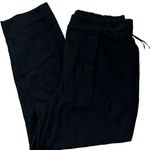 Prologue Women's Black Pleated Straight Leg Ankle Trousers - Size Large - NWT Photo 0