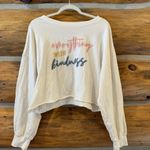 Grayson Threads Everything with Kindness Graphic Crop Pullover Sweatshirt Photo 2