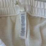 SKIMS French Terry Straight Leg Pant in Ecru, Size X-Small Photo 7