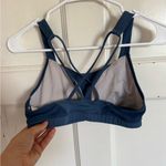 Patagonia  blue sports bra size medium Photo 3