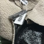 Steve Madden NWT Faux Shearling Trim Faux Leather Jacket Oversized Photo 12