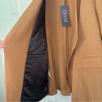 Lysse Lyssé Lianna Crepe Jacket Women's Size L Camel Blazer Open Front w/ Pockets NWT Photo 9