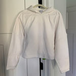 Athleta  Get Set Sweater Medium Sweater Thick Hoodie Creme White Active Women's Photo 0