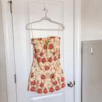 With Jean Chloe Corset Strapless Mini Dress Prudence Floral Photo 5