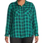 Terra & Sky Terra Sky Plus Size Button Up Long sleeve Shirt Photo 0