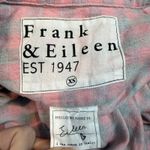 Frank & Eileen ‎ Plaid Cotton Lane Eileen Gray Pink Plaid Button Down Size XS Photo 3