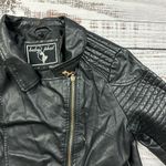 Baby Phat  faux leather moto jacket size large Photo 1