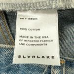 Slvrlake London Jeans SZ 24 NWT Shakedown Straight Leg Distress Denim High Waist Blue Photo 15