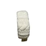 Britt's Knit Bangle Bracelet White cable knit NEW Photo 1