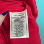 Steve Madden Aulora Red Satin High Low Dress XS NEW Cowl Neck Asymmetrical Photo 4