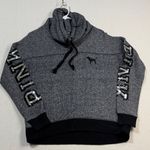 PINK - Victoria's Secret  Gray Cowl Neck Sweater Photo 0