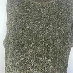 Eileen Fisher  Organic Cotton Poly Slub Knitted Pullover Sweater Large Photo 4