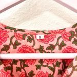 Free People Be Deva Sahara Midi Long Sleeve Dress Pink Floral Size S Photo 3