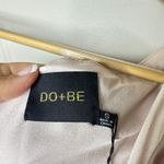 DO+BE NEW‎ NWT  One Shoulder Dress Small Soft Pink Satin Ruched Midi Cocktail Photo 5