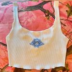 Princess Polly  blue angel sunshine evil eye graphic cami tank crop top  Photo 0