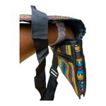 BOHO FABRIC CROSSBODY
ZIPPER PURSE Black Photo 5