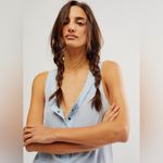 We The Free Free People  Love Language Solid Tank NWOT Photo 3