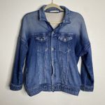 Moussy x iSKO Blue Future Face Denim Next Collab Medium Wash Jean Jacket Size undefined Photo 0