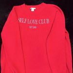 NWT self love club sweater Red Size XL Photo 0