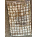 Timberland  Scarf Plaid Cream & Beige 10”W x 68”L NEW & SEALED HOLIDAY WINTER Photo 1