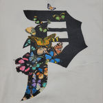Primitive Skateboarding Shirt Size Small Long Sleeve T-Shirt Butterflies Graphic Tee Unisex T-Shirt Photo 5