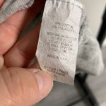 Hailey & Co. Gray Heather Velour Balloon Sleeve Sweatshirt with Leopard Star Sz L Photo 3