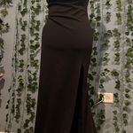 La Femme Black  floor length gown Photo 2