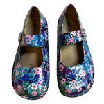 Alegria Paloma Super Saturated Floral Leather Mary Jane Casual Shoes Size 41 Photo 2