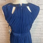 Adrianna Papell  Women’s NWT Formal Evening  Shirred Necklace Dress Size 6 Photo 7