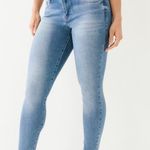 True Religion Jennie Crystal Mid Rise Super Skinny Jean Photo 2