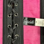 Frederick's of Hollywood Vintage Y2K Frederick’s of Hollywood Pink Lace Corset Top Size 34 Bustier Photo 3
