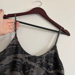 Enza Costa 100% French Linen Jumpsuit Women’s M Grey Print Gray Size M Photo 6