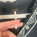 Free People  Riley Embroidered Maxi Dress Dark Green XS Photo 6