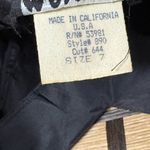 Mayvens Black Ruched Lace Sleeve‎ Dress Size 7 Photo 9