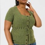 Torrid Vegan Cashmere Ribbed Pullover Square Neck Sweater 14-16 1X Photo 1