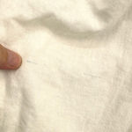 Madewell | NWT | XS | Embroidered Sleeve Linen Blend Popover Midi Dress Photo 10