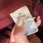 Vince  Red Lola Stovepipe Jeans Size 26 US Photo 4