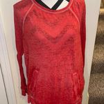 Womens Jockey Long Sleeve Shirt Red Photo 0