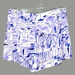 Lilly Pulitzer  size 0 Franni Shorts in lilac verbena pull on zip close back Photo 8