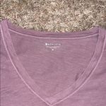 Athleta NWT  organic cotton Mauve V-Neck Women's crop Top sz M Photo 1