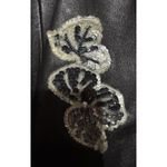 VTG 90S Wilsons Soft leather Pelle Studio Embellished Blazer Jacket Women’s 2x Black Photo 1