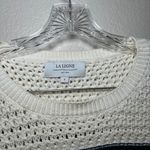 LA LIGNE Striped Cotton Cashmere Sweater Size S nautical minimal quite luxury White Photo 1