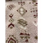 Love Tree NWT Aztec Sherpa faux fur quarter zip small Photo 9