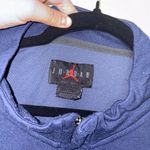 Jordan Women’s  Navy UNC Long Sleeve 1/4 Zip Shirt Size: XL Photo 2