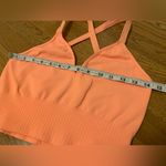 Free People movement good karma crop tank and 7/8 leggings peach size M/L Photo 5