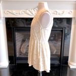 Rue 21 Romantic Lace Top Semisheer Peplum Womens Medium Nylon Photo 8